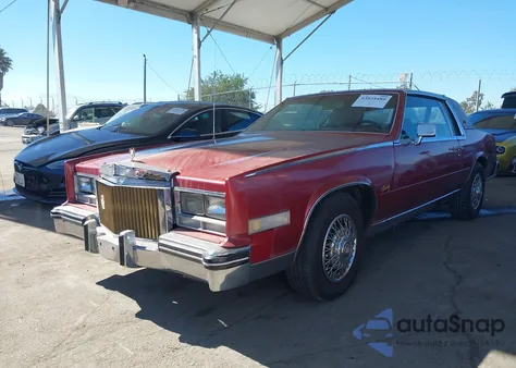 1985 Cadillac Eldorado из США, поврежденный, VIN 1G6EL5785FE611727